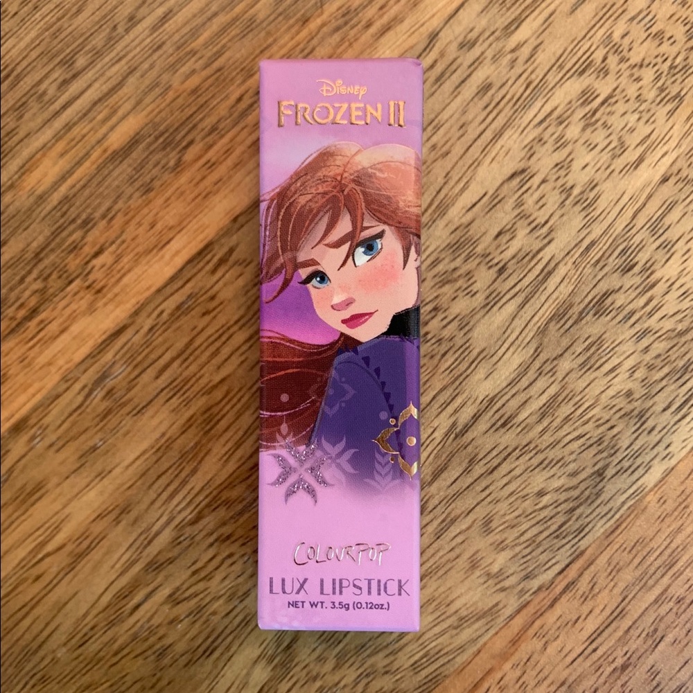 NIB Colourpop Frozen 2 Anna Going North Lux Lip